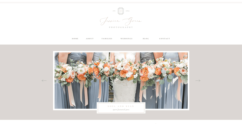 Jessica Green Photography Blog Page